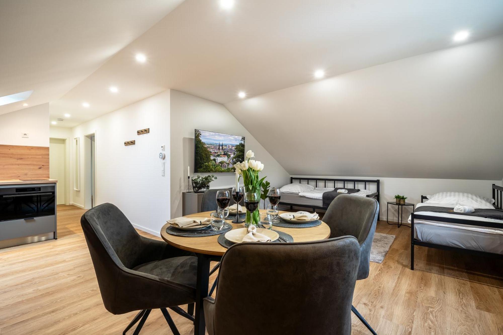 Apartment Milse - Modern. Stylisch Bielefeld Ngoại thất bức ảnh